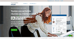 Desktop Screenshot of conseillerspro.intuit.ca