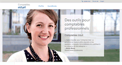Desktop Screenshot of comptable.intuit.ca
